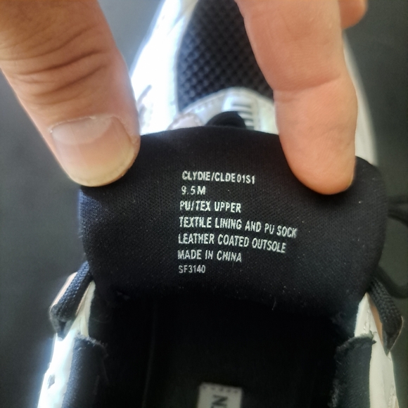 Steve Madden Women's Size 9.5M Clydie Chunky Platform Sneaker Black/Tan - Picture 12 of 13